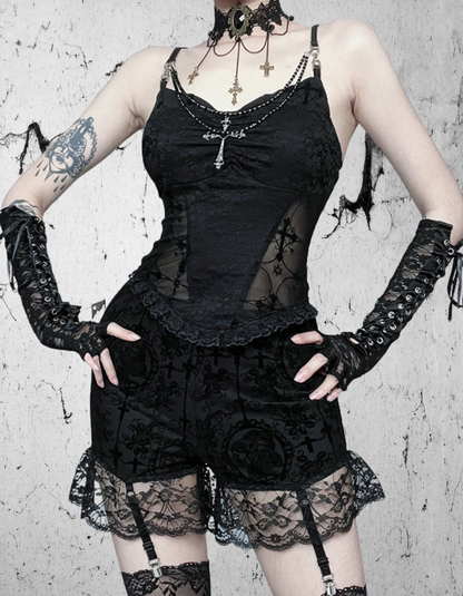 Czarny Top Altgotycki