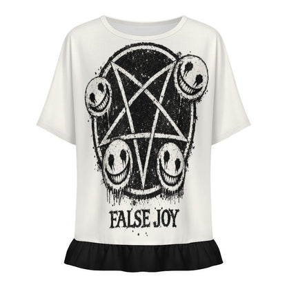 Harajuku Gothic Blouse | False Joy Gothic Streetwear