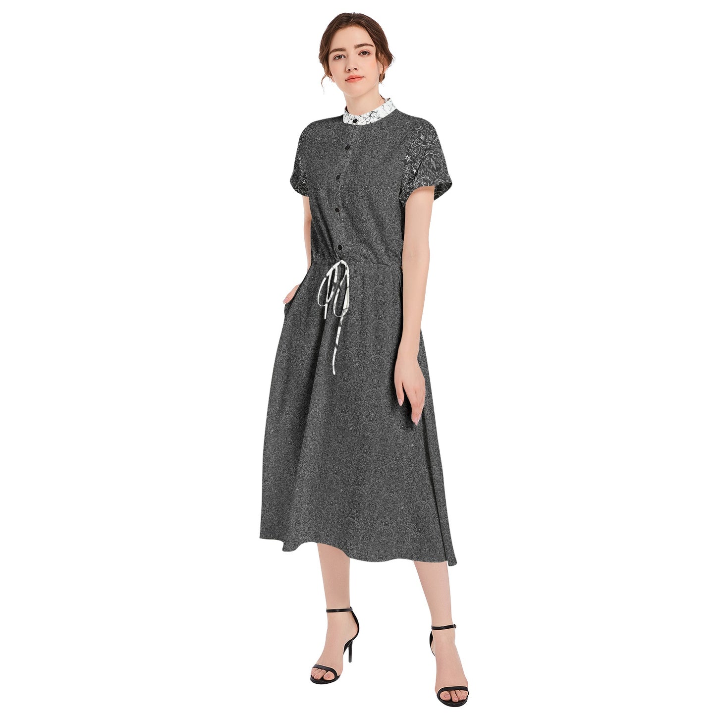 Gotycka Sukienka Szyfonowa Victorian Ritual