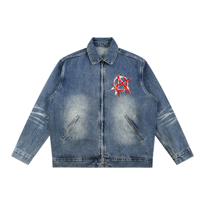Punk,Punk Denim Jacket,Punk Rebel Clothes,Alternative Denim Jacket,Punk Premium Clothes,Punk Rock Denim Jacket,Punk Rock