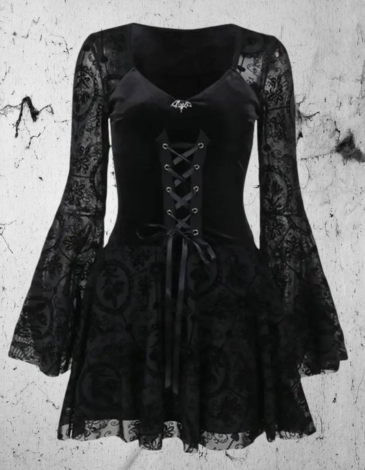 Sukienka Gotycka Black Veil