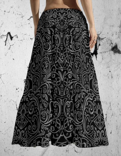 Gotycka Barokowa Spódnica Ezoteryczna