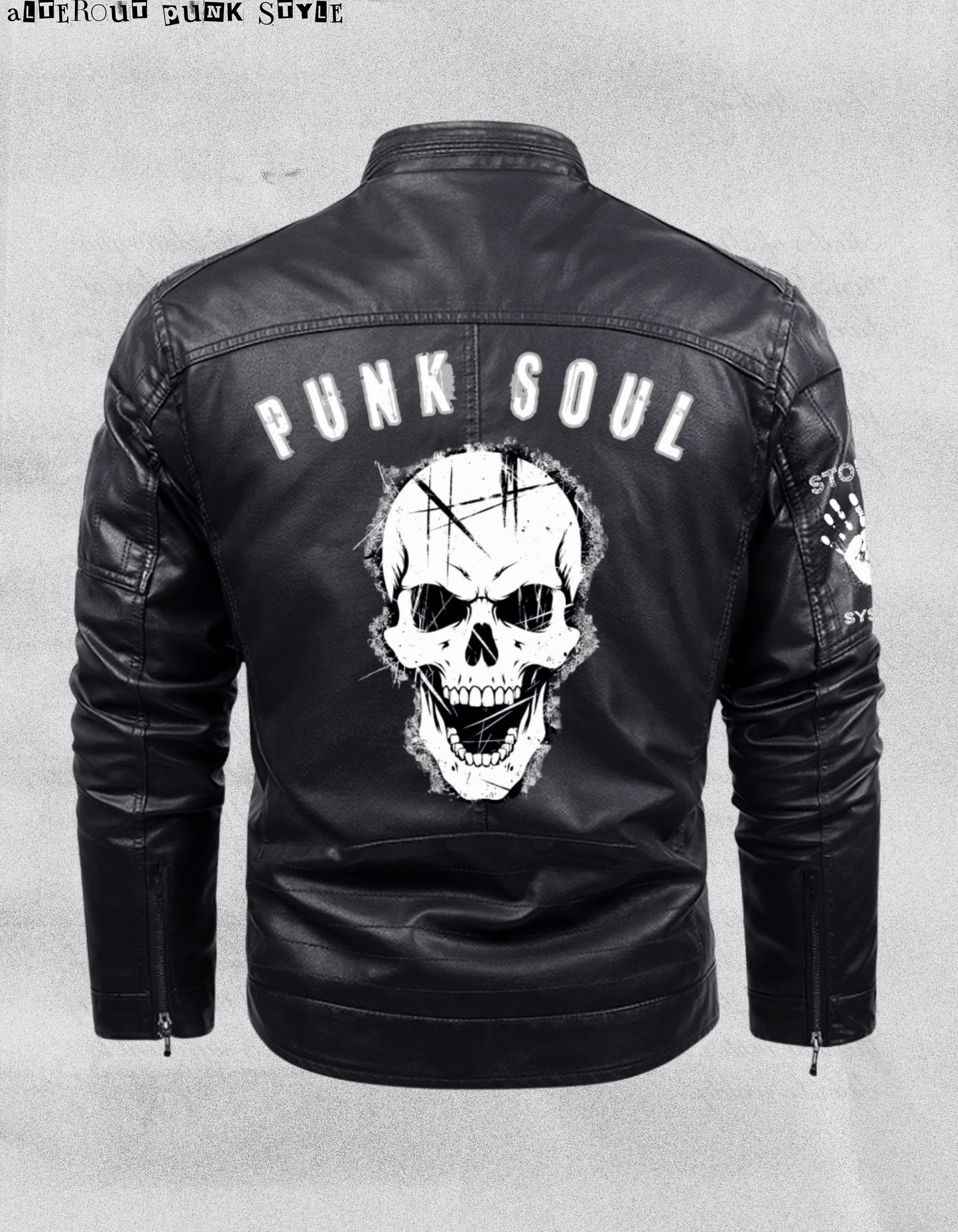 Punkowa Kurtka PU Punku Soul