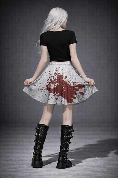 Alt-Gotycka Spódniczka Mini Bloodly Alice | Altgoth Lolita