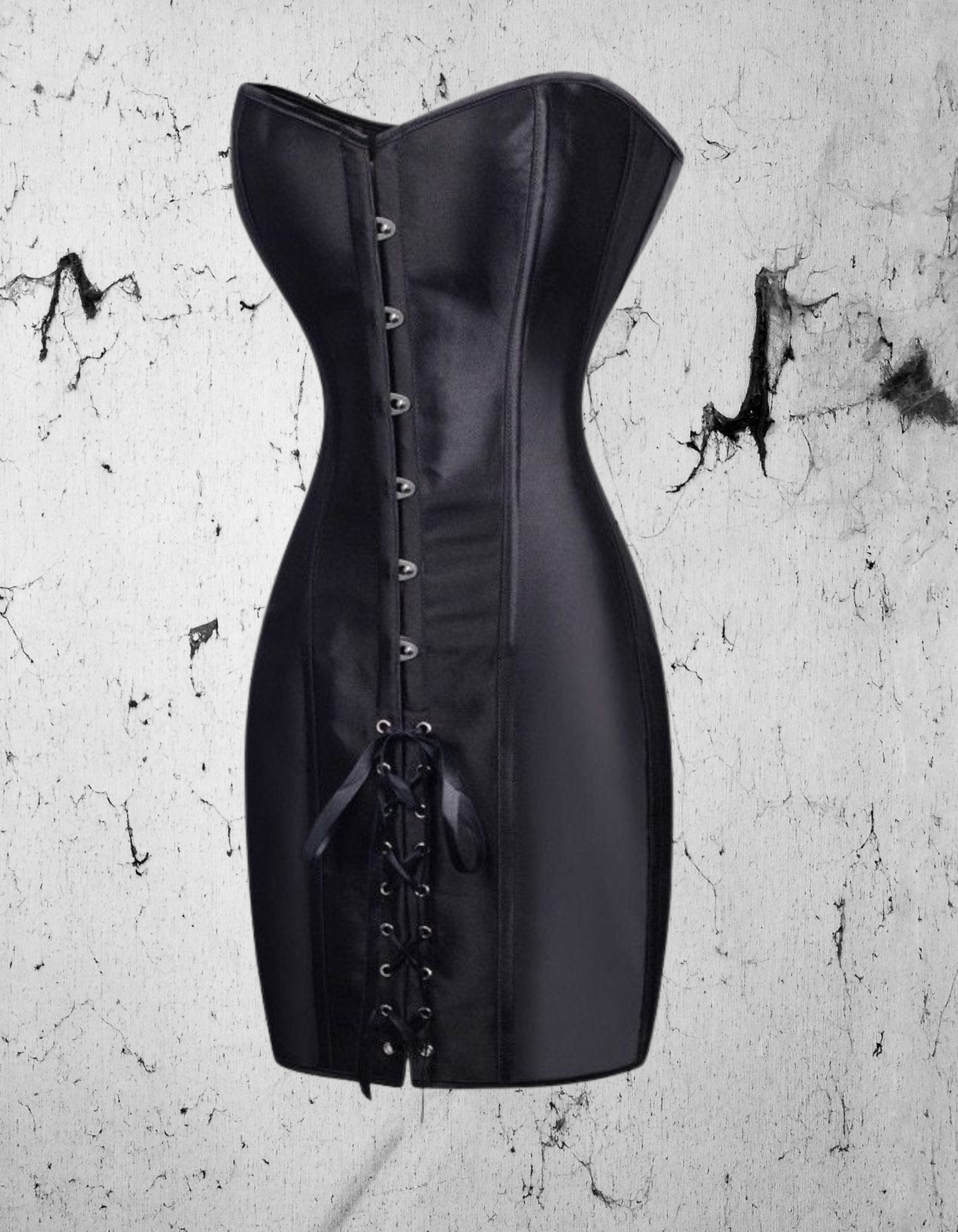 Długi Gotycki Gorset Abbysal Love