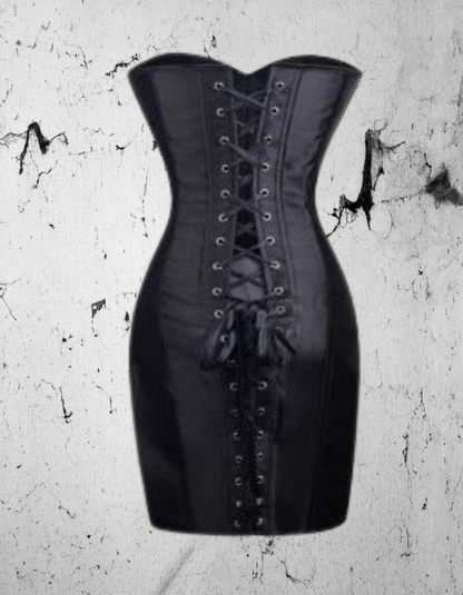 Długi Gotycki Gorset Abbysal Love