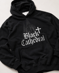 Gotycka Bluza Oversize French Terry | Black Cathedral Shadow Hoodie | Made in Poland