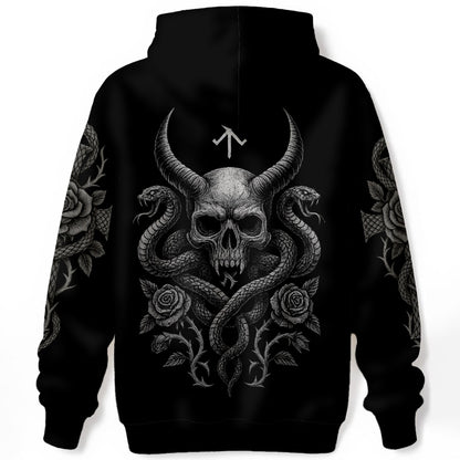 Gothic Dark Demon Hoodie
