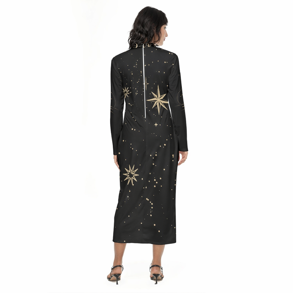 Sukienka Celestial Gothic Midnight Constellation