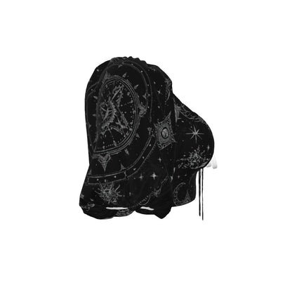 Gotycki Damski Crop Top Celestial Gothic Silver Way