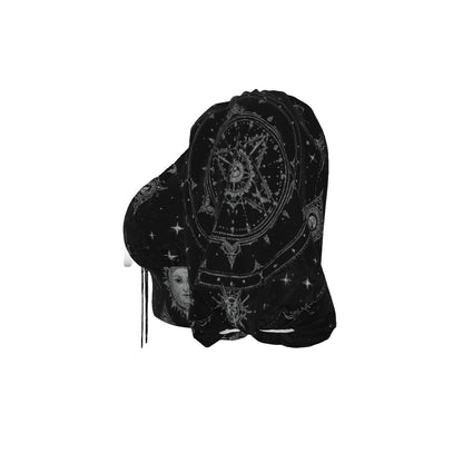 Gotycki Damski Crop Top Celestial Gothic Silver Way