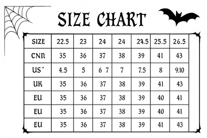Gotyckie Buty Lolita Little Nightmar