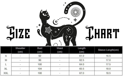 Gotycki T-shirt Astral Gothic Cat