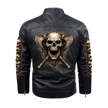 Death Metal Leather Jacket 