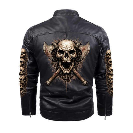 Death Metal Leather Jacket 
