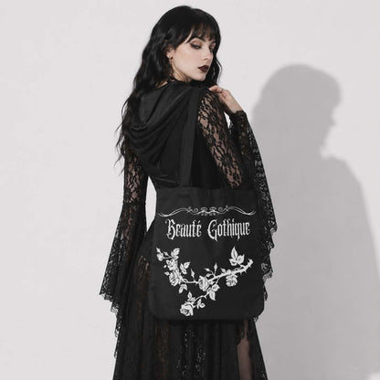 Beauté Gothique Tote Bag | Gothic Romantic Alternative Bag