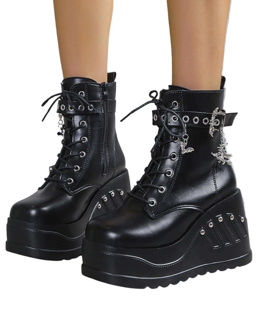 Gothic Boots with bats