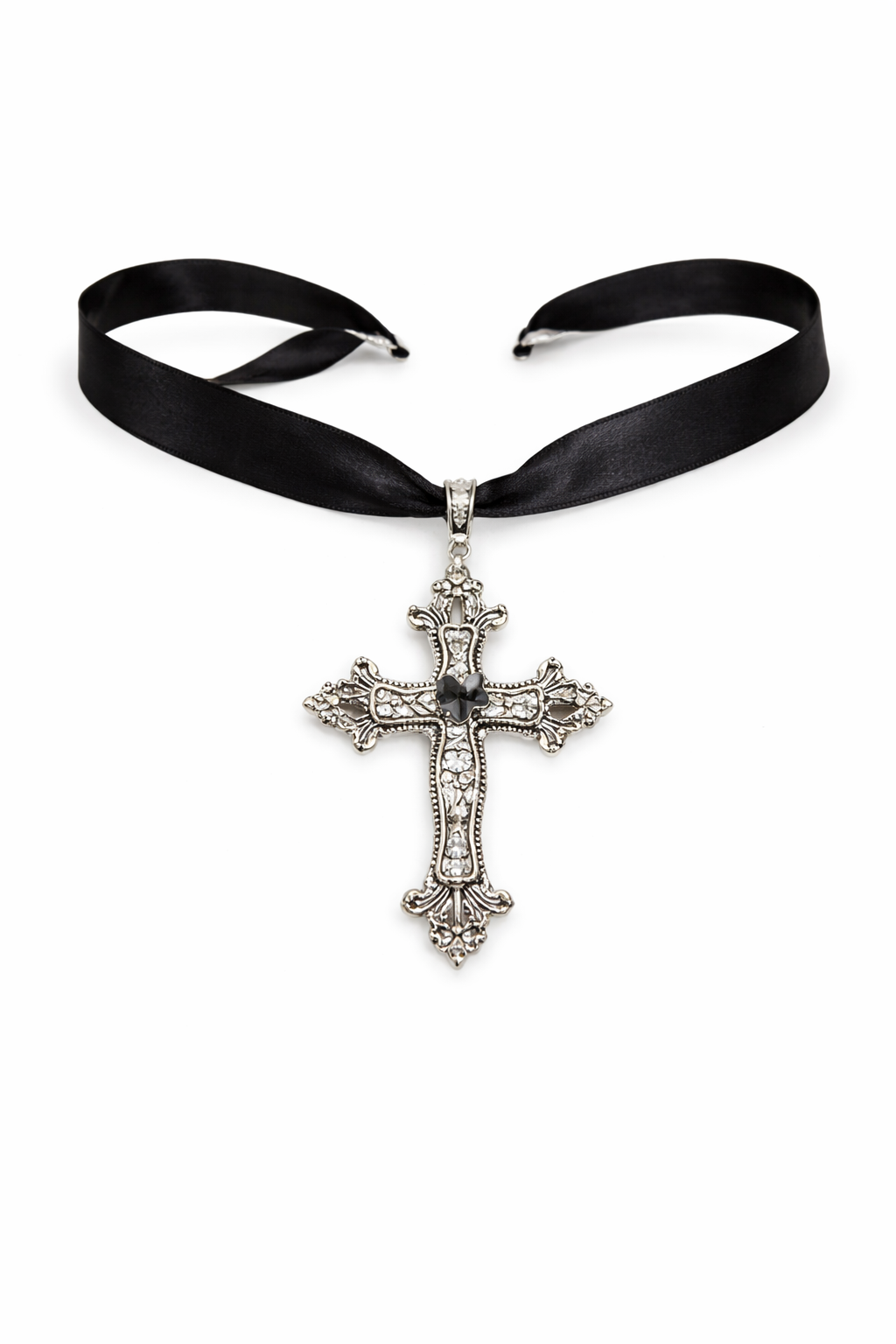 Gotycki Naszyjnik z Krzyżem Gothic Cathedral Power Neckelce