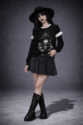 Gotycka Bluzka Wicca Bad Girl | Witchcore Gothic Y2K