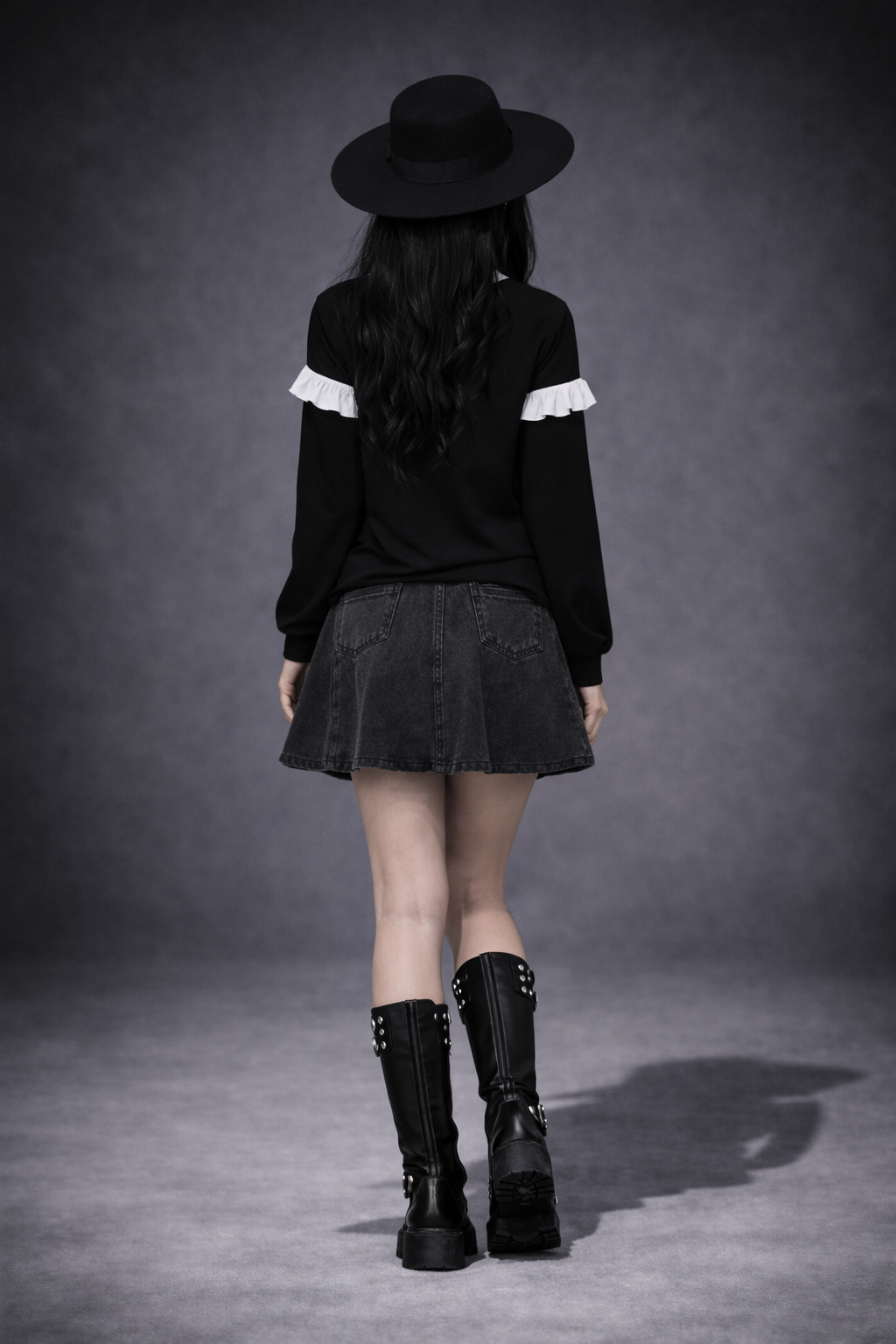 Gotycka Bluzka Wicca Bad Girl | Witchcore Gothic Y2K