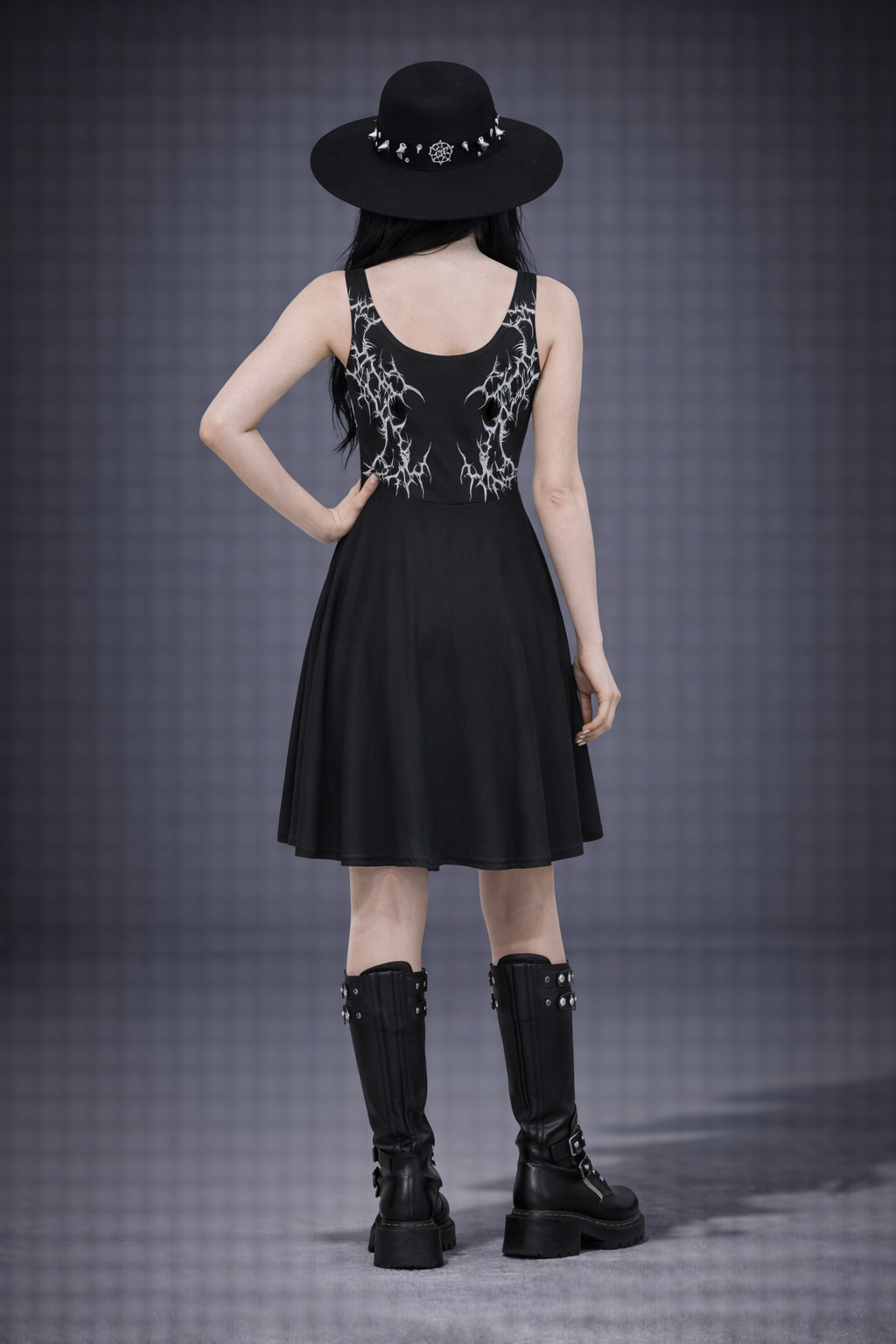 Gothic Mini Dress | Vampire Dark Bella