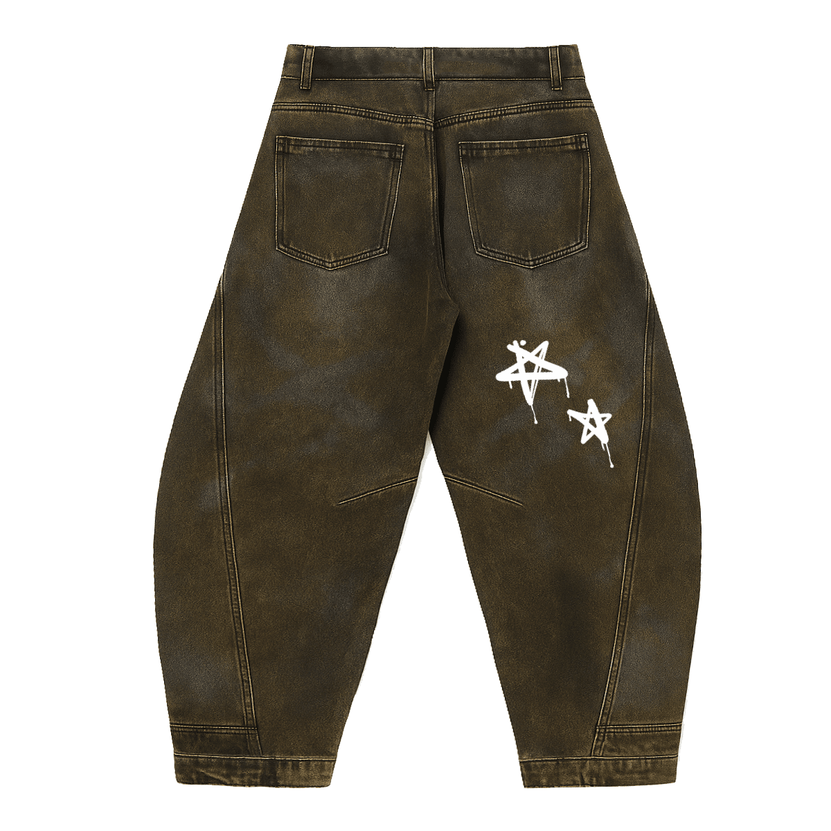 Alternative Streetwear Decay Denim Pants
