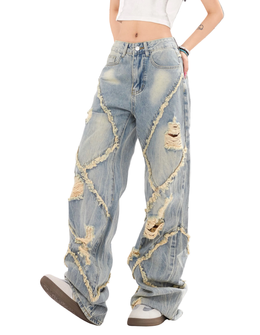 Grunge Y2K Jeans Pants