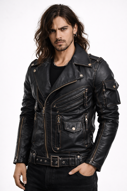 Heavy Metal Leather Jacket