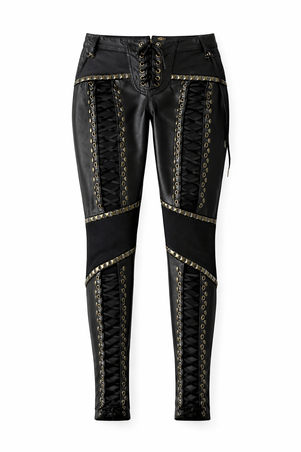 Black Metal Pants