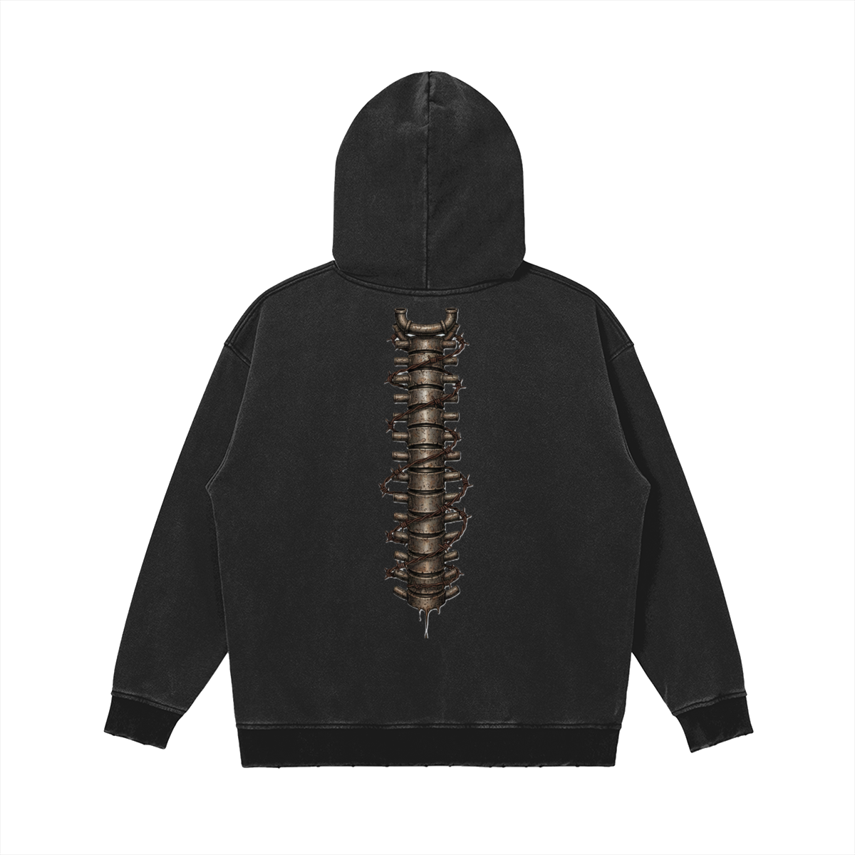 Dark Metal Cyberunk Clothes