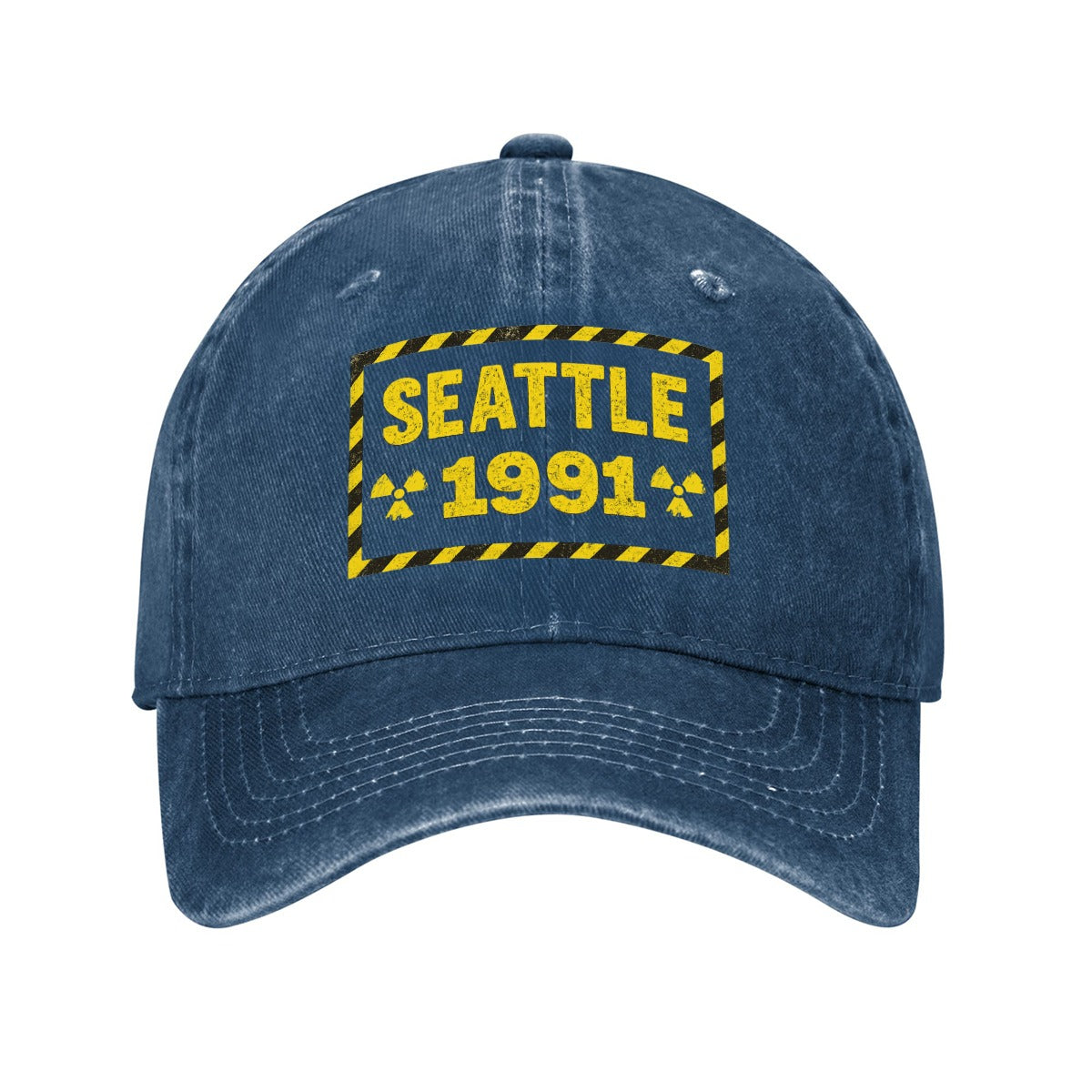 Denimowa Czapka Grunge SEATTLE 1991
