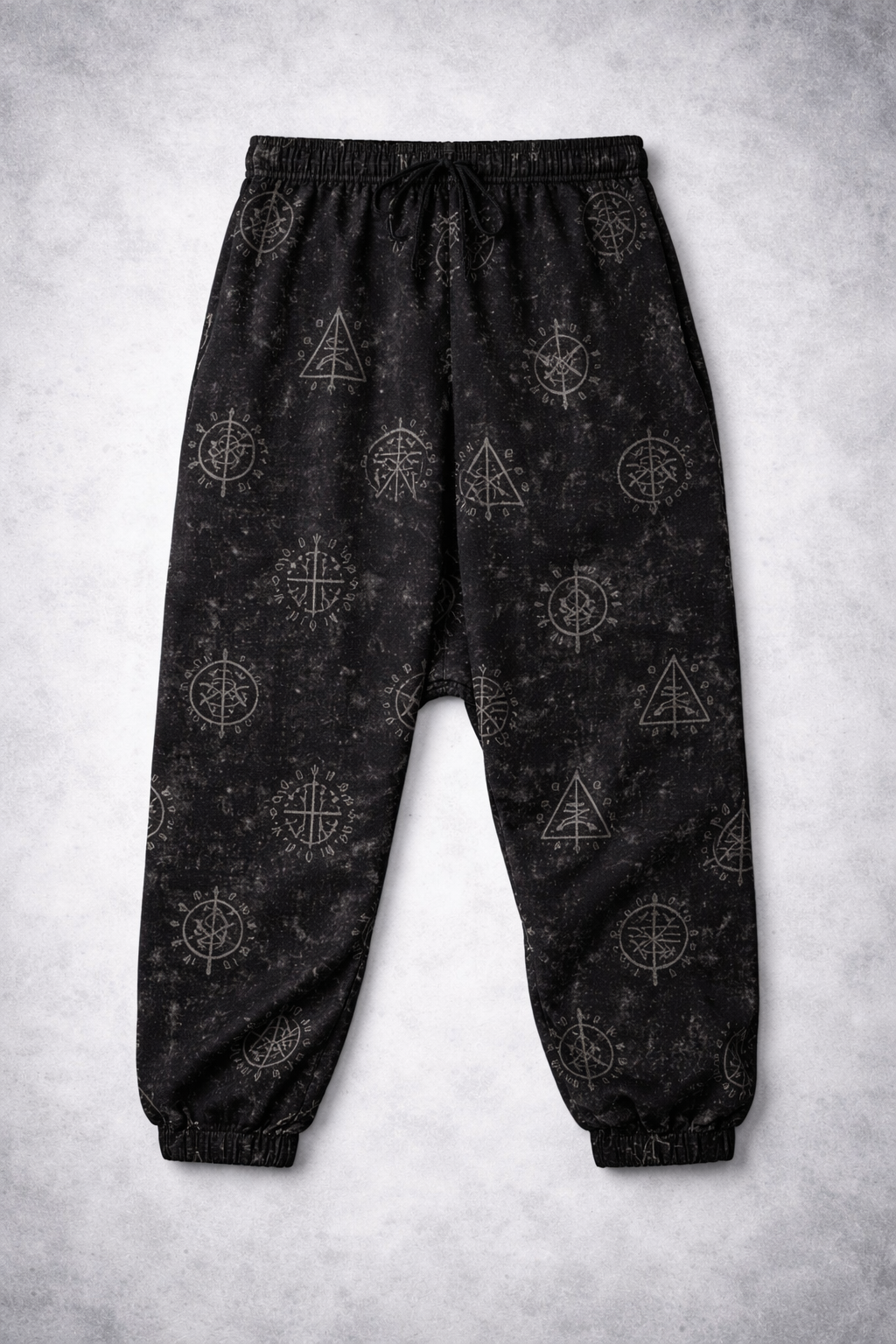 Nordyckie Męskie Spodnie Gotyckie Typu Harem- Nordic Gothic Run Warrior Pants