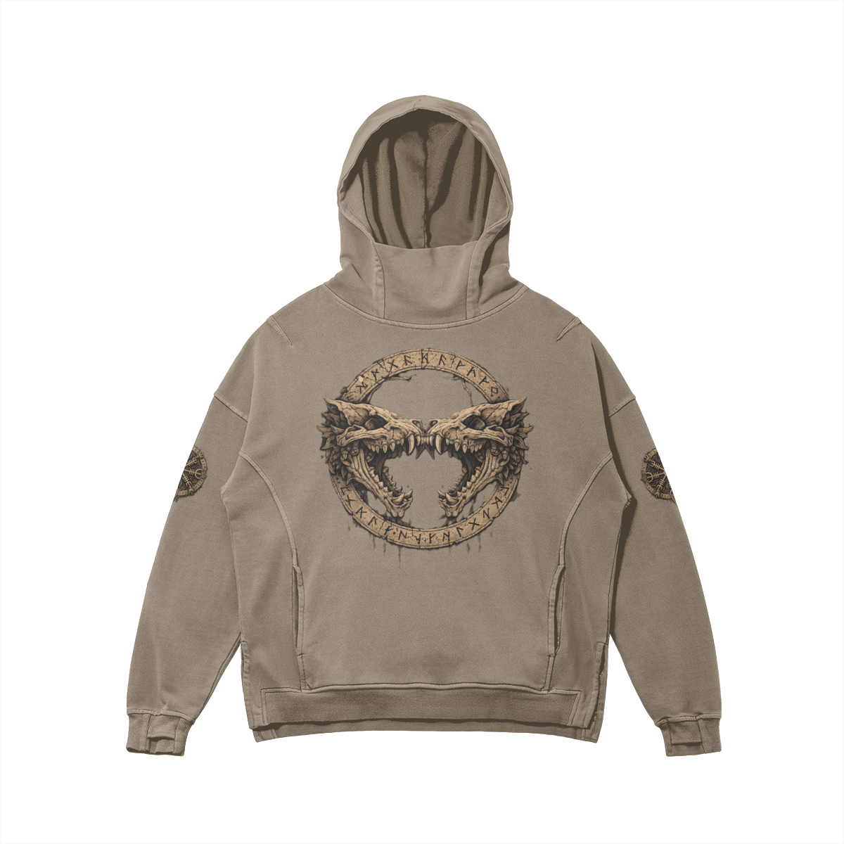 Viking Gothic Fenrir Hoodie
