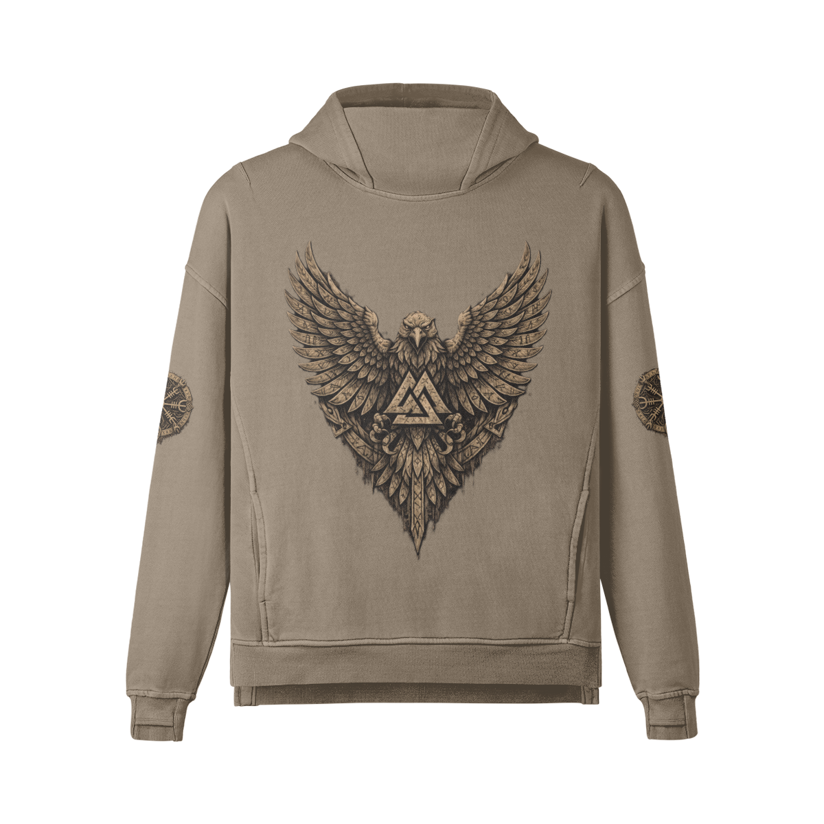Viking Gothic Cotton Hoodie