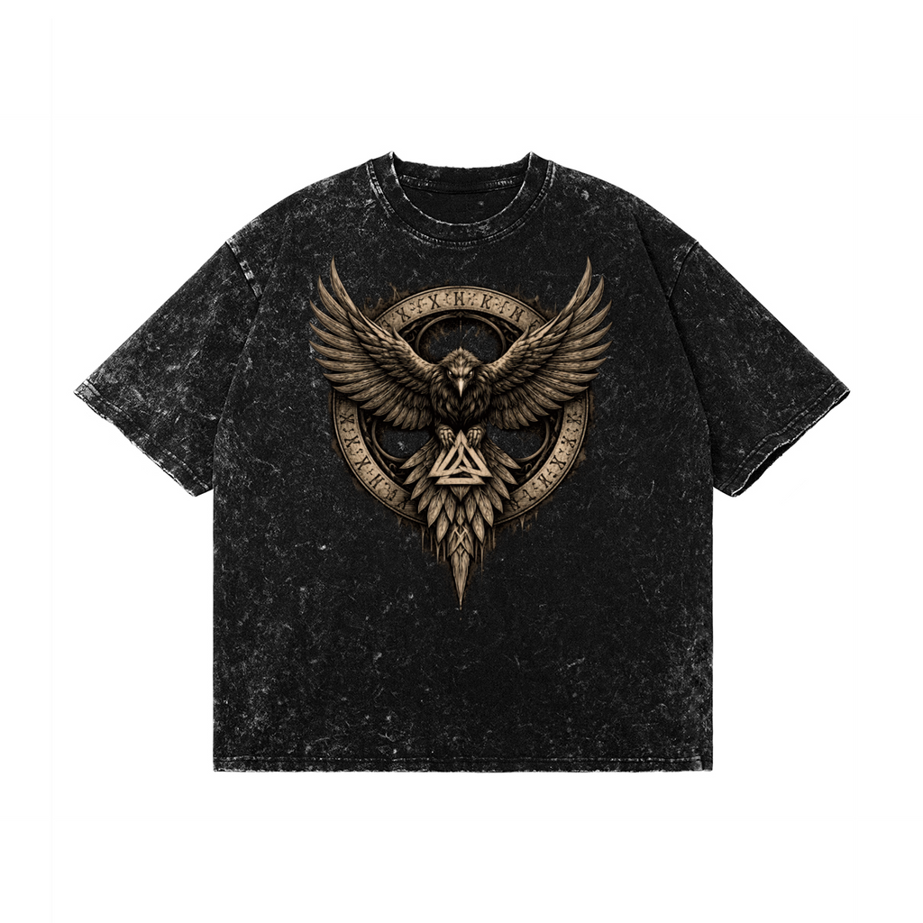 Gothic Raven Nordic Style