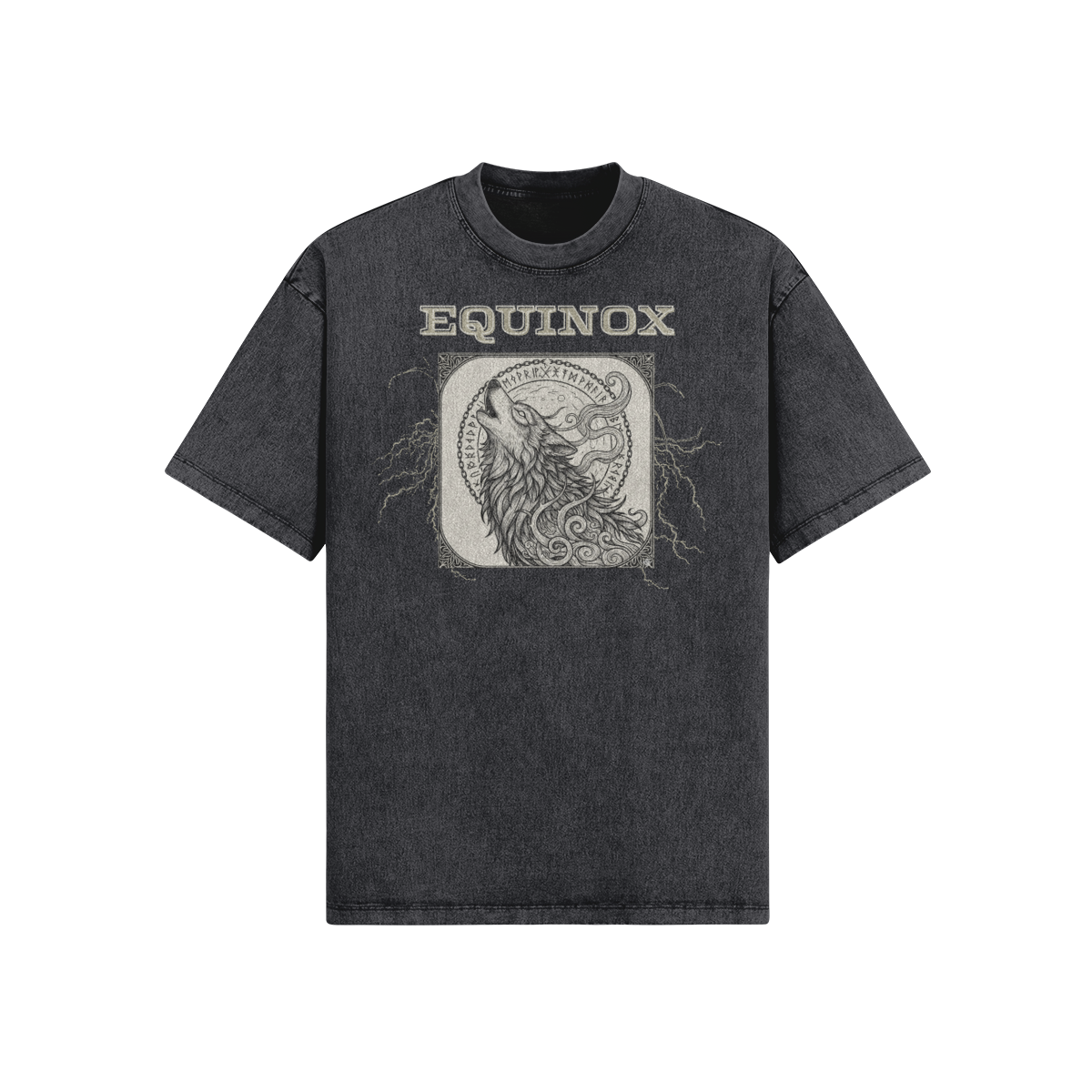 Slavic Gothic Wolf T-shirt