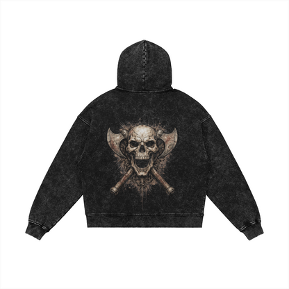 Death Metal Hoodie Zip 