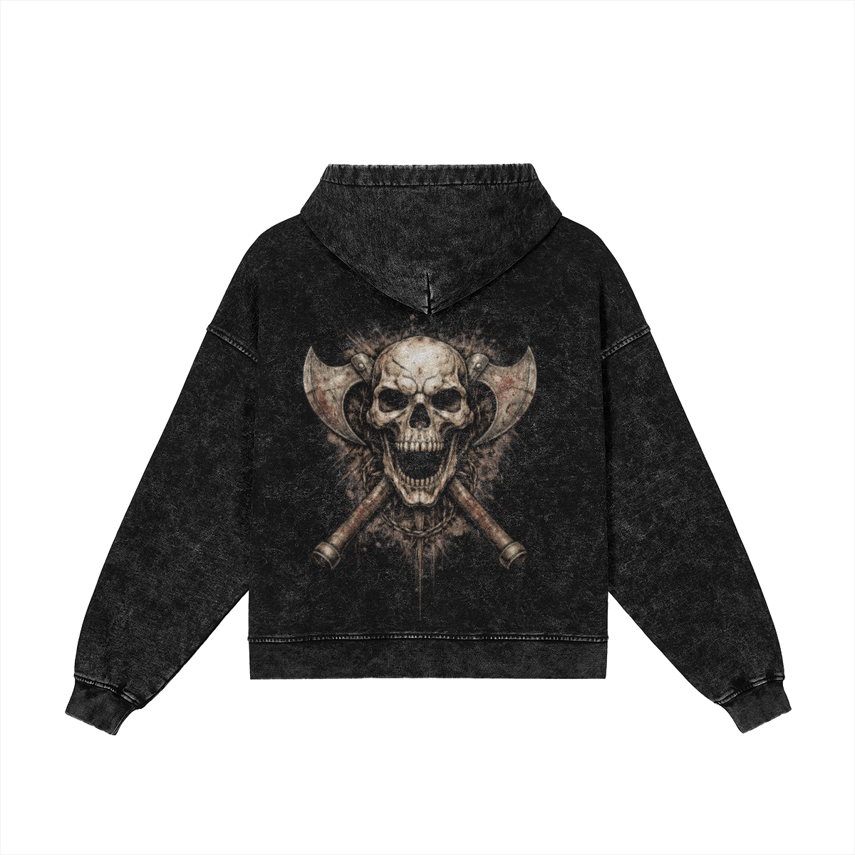Death Metal Skull Hoodie 