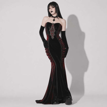 Vampire Princess Nocturna | Dark Gothic Vampire Queen Dress
