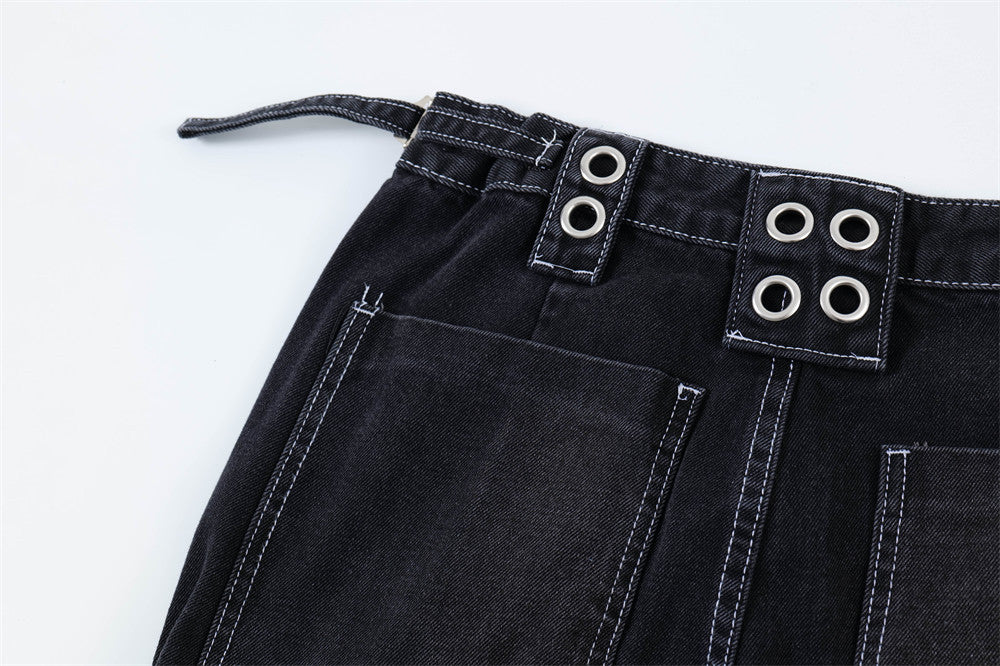 Black Gothic Nordic Pants