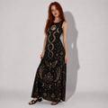 Sukienka Wicca Maxi z Kieszeniami – Witchcore Summer Dress 100% Bawełna | Whimsigoth |