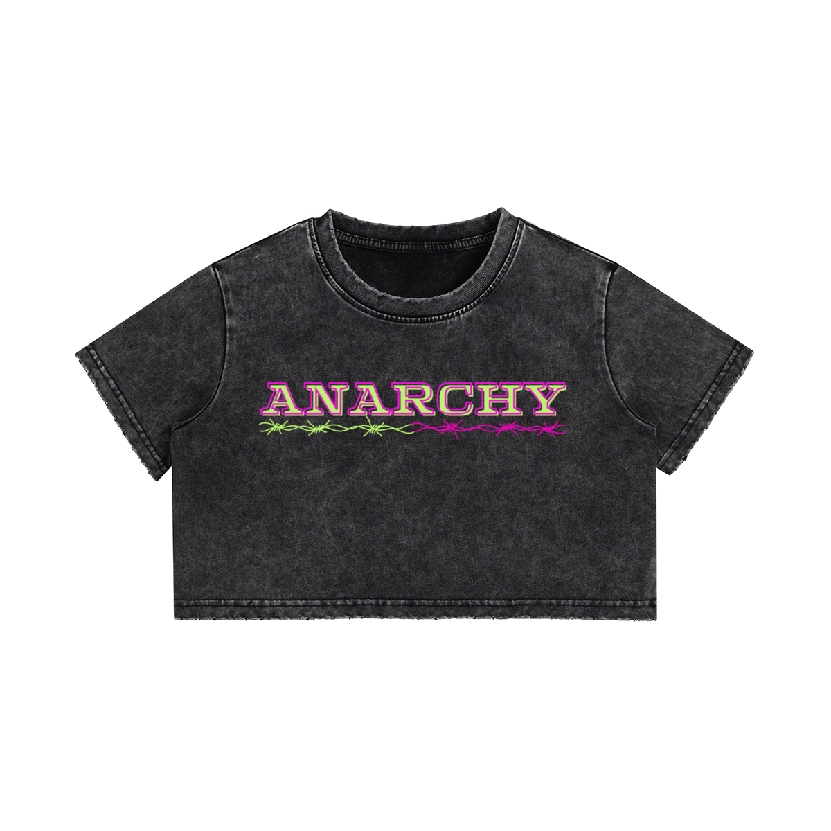 Antisystem Punk Crop Top