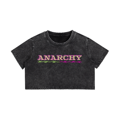 Antisystem Punk Crop Top