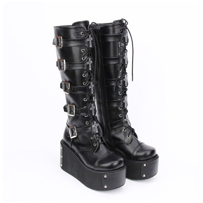 Heavy Metal Gothic Style Boots