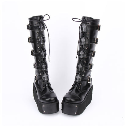 Dark Metal Boots 