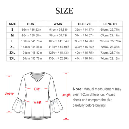 Women's Gothic Ruffled Blouse | Garden of Death