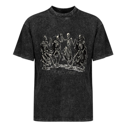 Women's Gothic T-shirt | Medival Gothic Memento Vivere