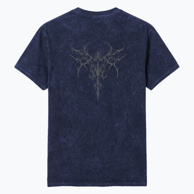 Gotycka Koszulka Unisex Washed – DARK MIND NIGHT FOREST | 100% Bawełna