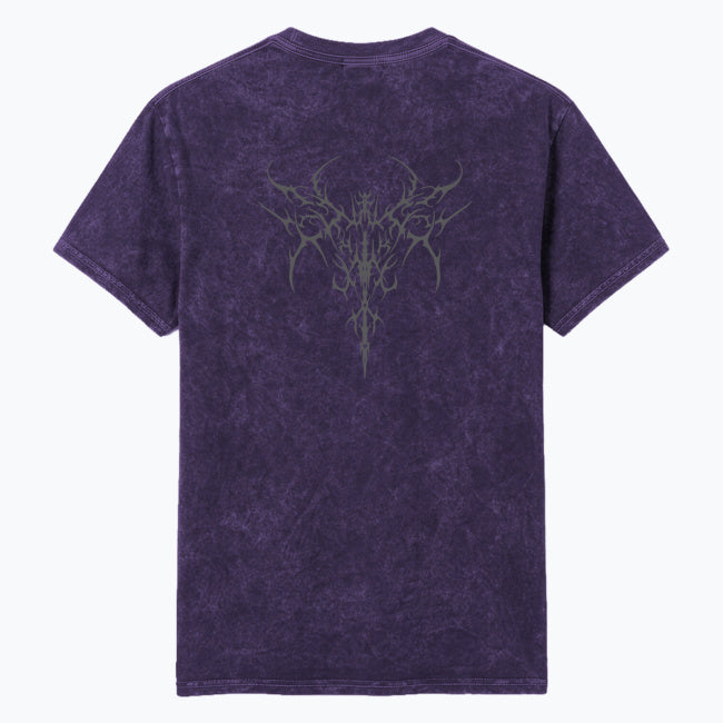 Gotycka Koszulka Unisex Washed – DARK MIND NIGHT FOREST | 100% Bawełna