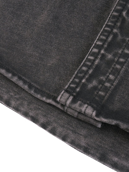 Gotycka Kurtka Denimowa| Dark Night Rose